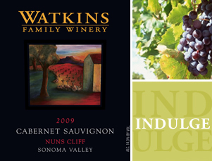 Watkins Cabernet Sauvignon wine label