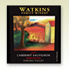 Watkins wine label